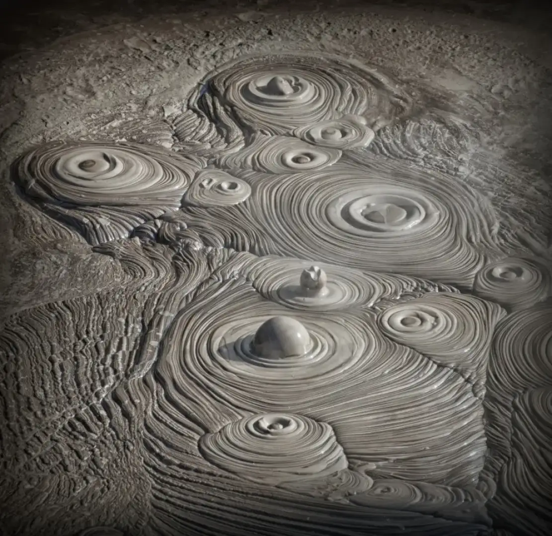 Bubbling Mud Rotorua New Zealand